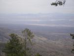 View of the San Pedro Valley from Mt. Lemmon