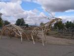 Driftwood Sculpture, Cerrillos, NM
