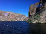 Beautiful Canyon Lake Boat Ride