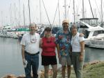 Lance, Mary, Mike & Rose at Oxnard Harbor
