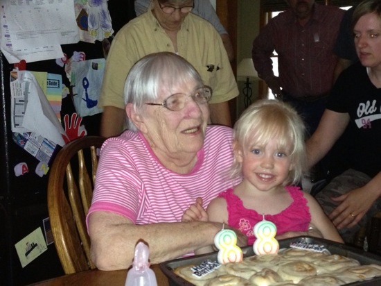 My Cousin, Fran's 88th Birthday Party