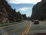 The Drive Through Queen Creek Canyon Between Globe and Superior, AZ