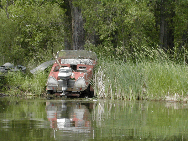 Old Inland Boat