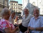 Enjoying the Horse Drawn Carriage Tour of Florence