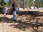 Mike and Frisco at Donner's Pass