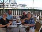 Lunch with Gary and Judy at Pier 99 in Corpus Christi