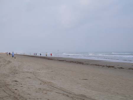 Early Morning on the Beach, South Padre Island
