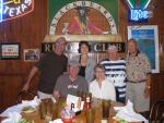 Bob, Mike, Penny, Rose, Norma, and Phil at Blackbeards