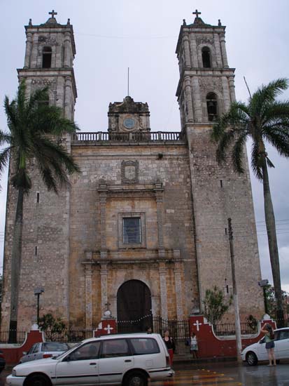 Cathedral in the Colonial Spanish Village of Zaci