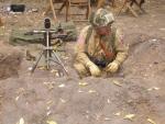 American Soldier in Foxhole