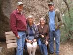 Allan, Sharon, Mike and I at Boyce Thompson Arboretum
