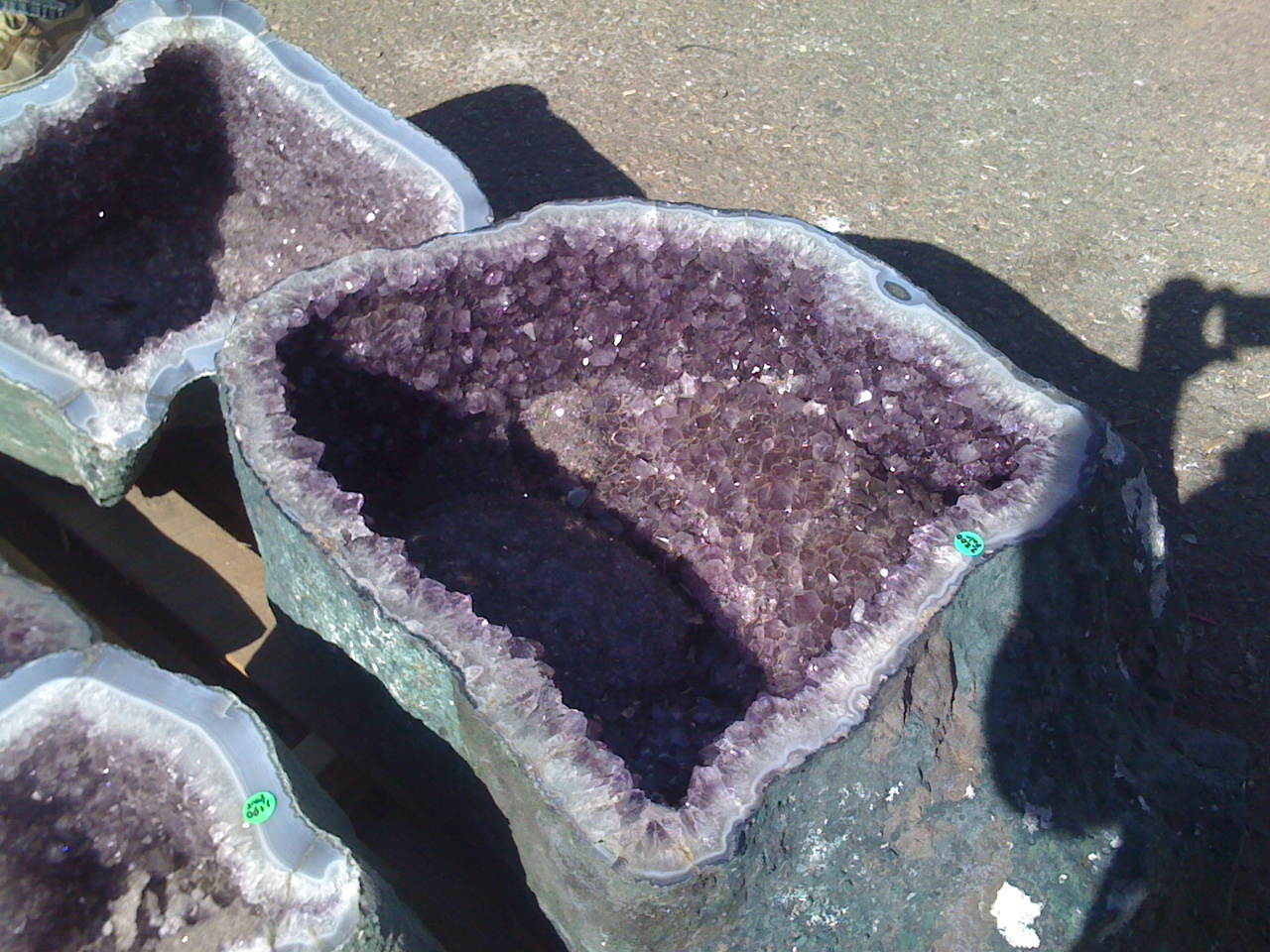 Amethyst at Tucson Gem and Mineral Show