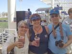 Me, Dawn, and Rich at the Brewer&#39;s Spring Training