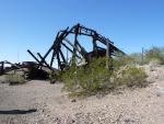 Vulture Gold Mine - the Remains of the Main Shaft