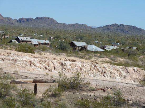 Some of the Buildings at Vulture Gold Mine