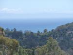 View of the Pacific Ocean from a Montecito Hilltop