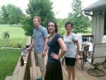 Aaron, Brittany, and Rene, Family Picnic