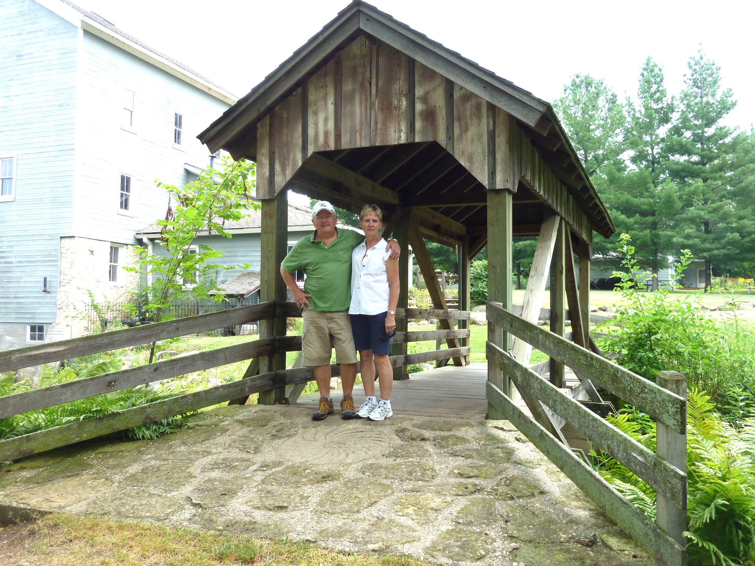 Pat and Rog at Beckman Mill