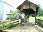 Mike and I at Beckman Mill