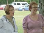 Carole and Dawn at the Family Picnic
